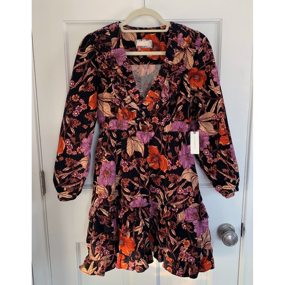 Pilcro by Anthropologie Tiered Corduroy Dress (NWT)